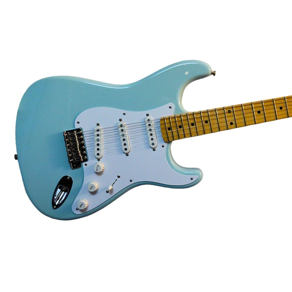 Fender Custom Shop Limited Edition 1954 Stratocaster NOS - Sonic Blue, Masterbuilt by Paul Weller Electric Guitars Sky Music