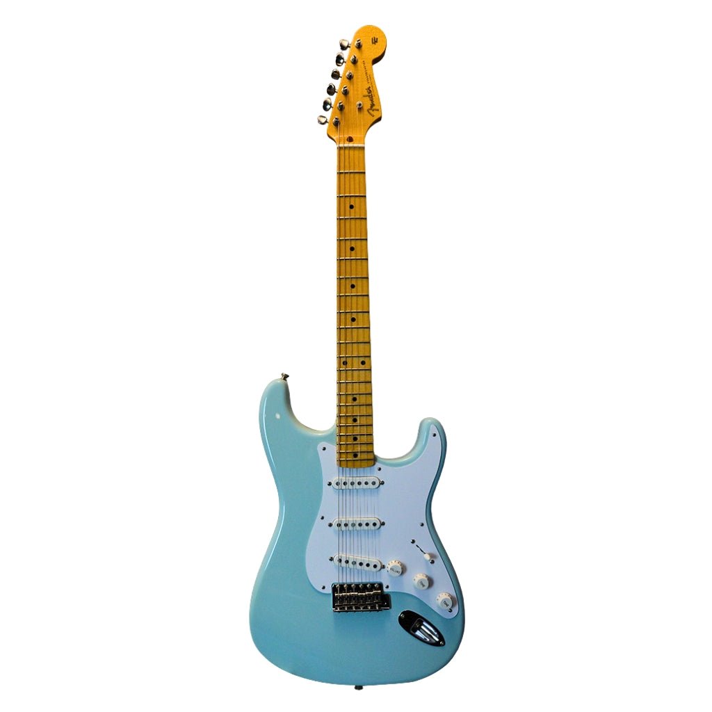 Fender Custom Shop Limited Edition 1954 Stratocaster NOS - Sonic Blue, Masterbuilt by Paul Weller Electric Guitars Sky Music
