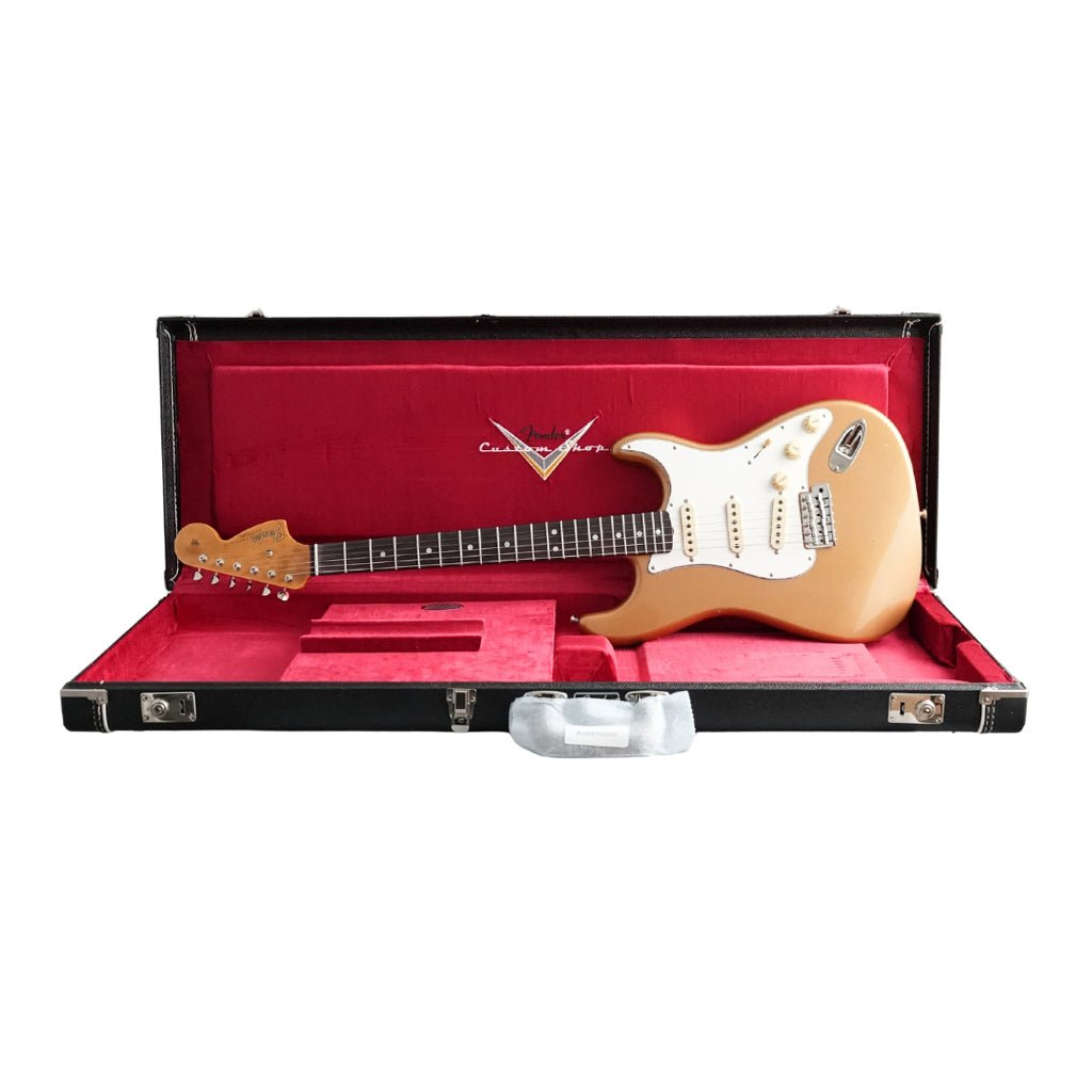 Fender Custom Shop Limited Edition 1967 Stratocaster Journeyman Relic w/Closet Classic Hardware - Aged Firemist Gold Electric Guitars Sky Music