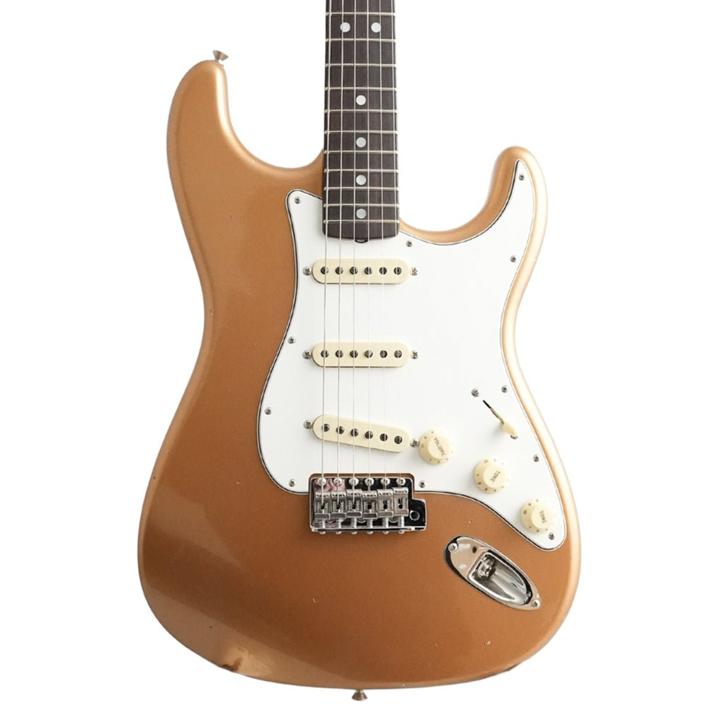 Fender Custom Shop Limited Edition 1967 Stratocaster Journeyman Relic w/Closet Classic Hardware - Aged Firemist Gold Electric Guitars Sky Music