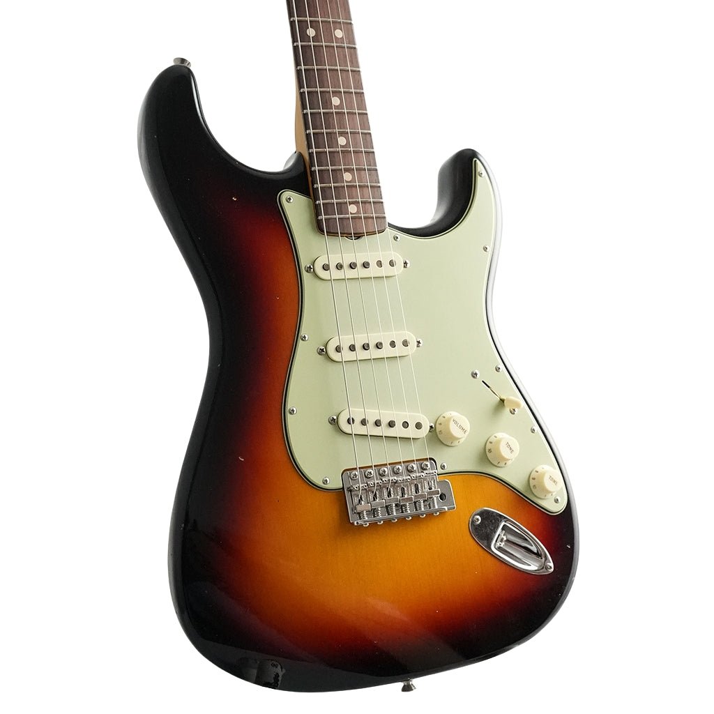 Fender Custom Shop Limited Edition 64/65 Stratocaster Aged Relic - 3-Tone Sunburst Electric Guitars Sky Music