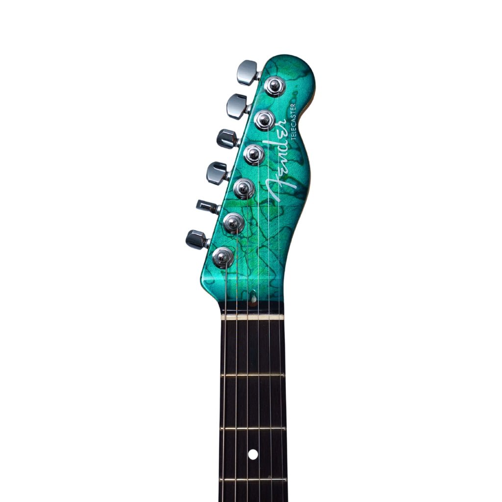 Fender Custom Shop Masterbuilt Telecaster NOS Foil Top by David Brown - Bronze Back Electric Guitars Sky Music