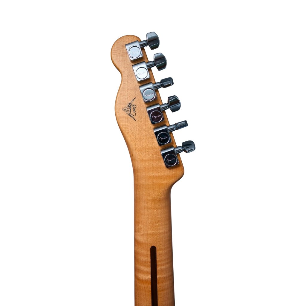 Fender Custom Shop Masterbuilt Telecaster NOS Foil Top by David Brown - Bronze Back Electric Guitars Sky Music