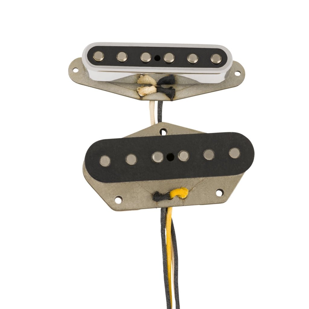 Fender Custom Shop Tomatillo Telecaster Single-Coil Pickup Set - Black/Chrome Electric Guitar Pickups Sky Music