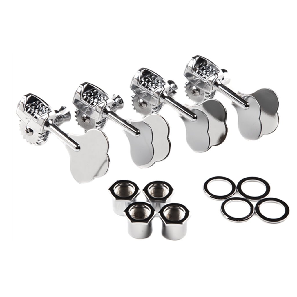 Fender Deluxe F Stamp Bass 4 Tuning Machines in Chrome General Spare Parts Sky Music