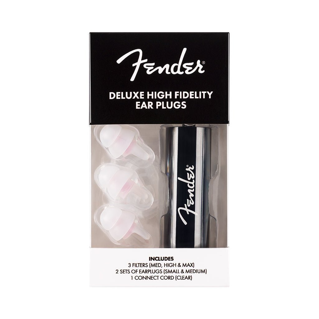 Fender Deluxe High Fidelity Ear Plugs ACCESSORIES Sky Music