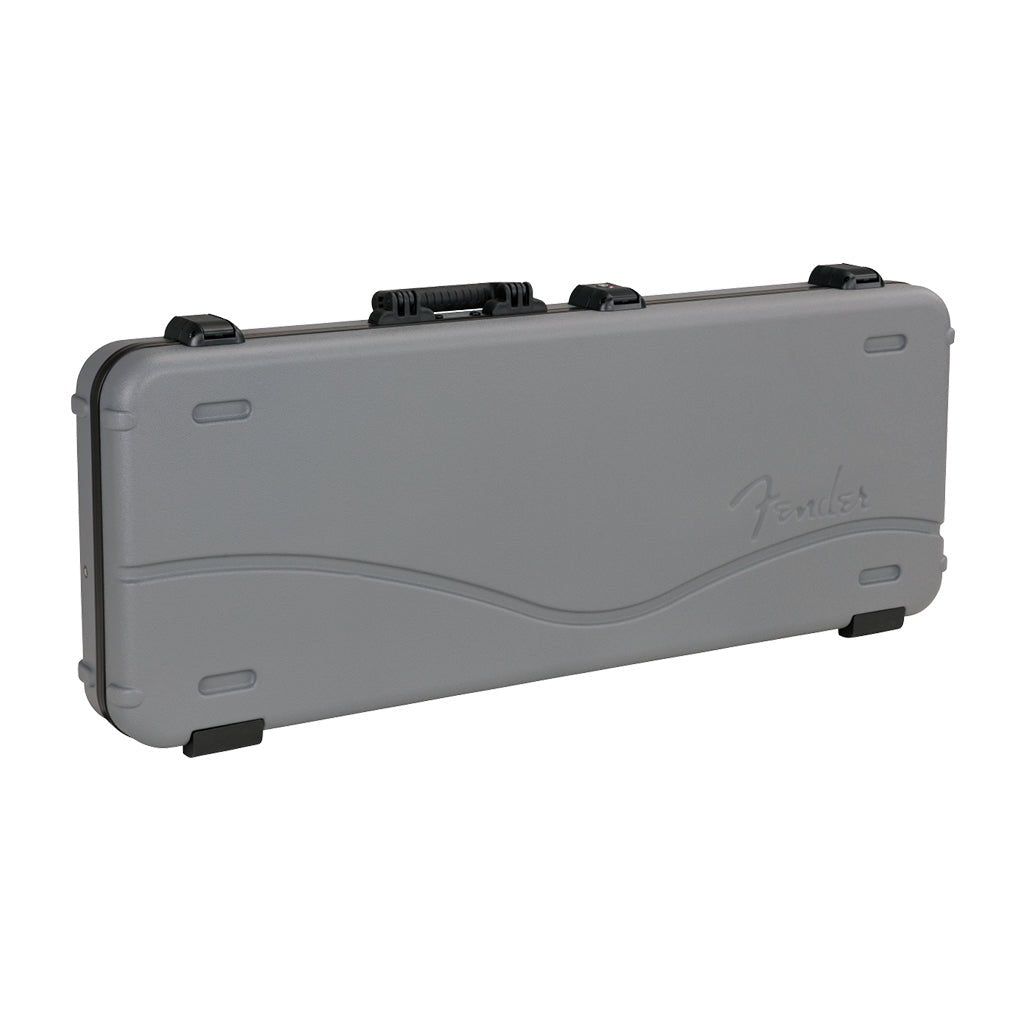Fender Deluxe Molded Strat/Tele Case - Silver/Blue Electric Guitar Cases &amp; Gigbags Sky Music