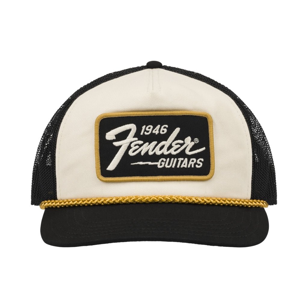 Fender Fender 1946 Gold Braid Hat Cream/Black Merchandise & Apparel Sky Music