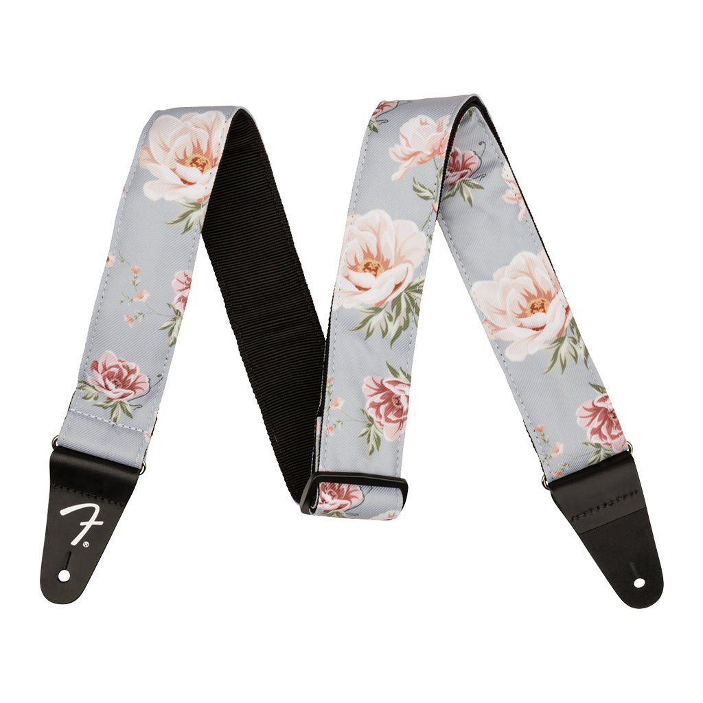 Fender Floral Strap in Gray Guitar Straps Sky Music