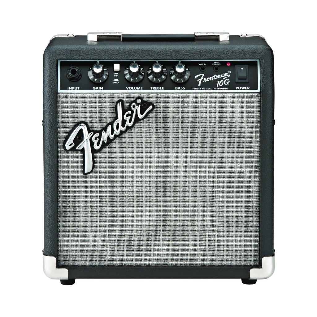 Fender Frontman 10G 10-watt 1 x 6-inch Combo Amplifier Electric Guitar Amplifiers Sky Music