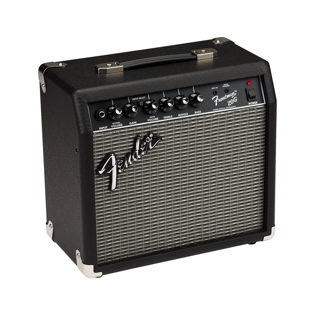 Fender Frontman 20G 20-watt 1 x 8-inch Combo Amplifier - Black Electric Guitar Amplifiers Sky Music