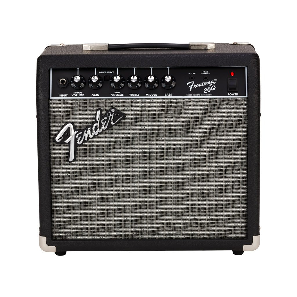 Fender Frontman 20G 20-watt 1 x 8-inch Combo Amplifier - Black Electric Guitar Amplifiers Sky Music