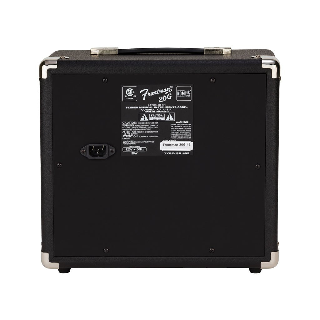 Fender Frontman 20G 20-watt 1 x 8-inch Combo Amplifier - Black Electric Guitar Amplifiers Sky Music