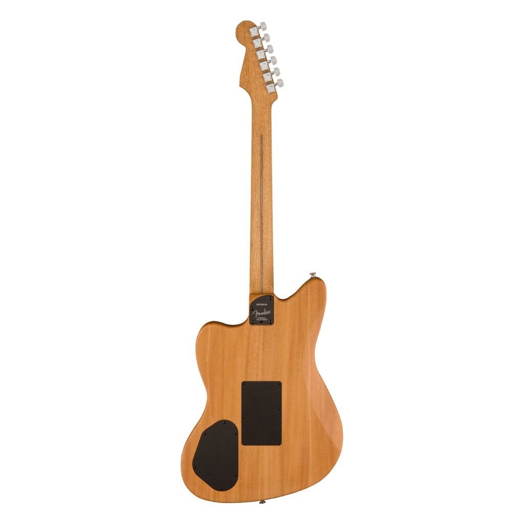 Fender FSR American Acoustasonic Jazzmaster - Shell Pink, Ebony Fingerboard Acoustic Guitars Sky Music