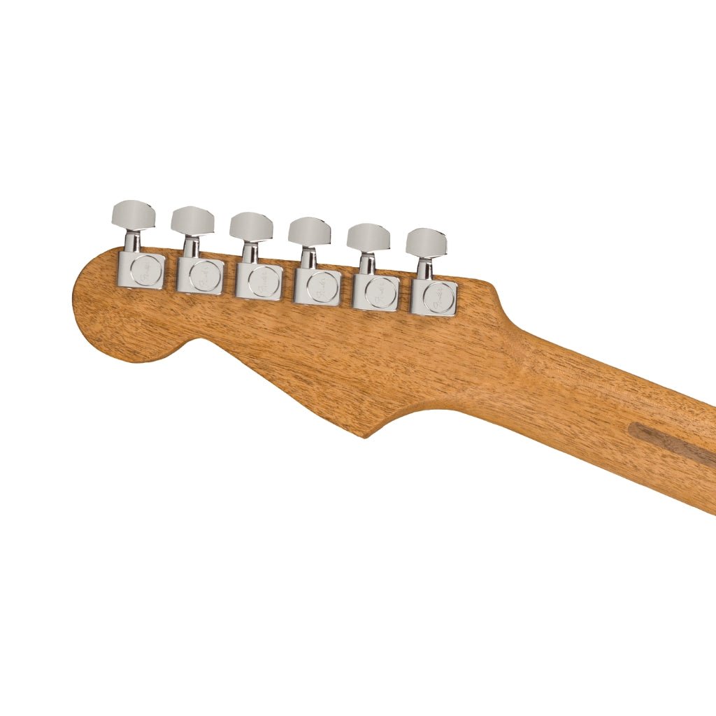 Fender FSR American Acoustasonic Jazzmaster - Shell Pink, Ebony Fingerboard Acoustic Guitars Sky Music