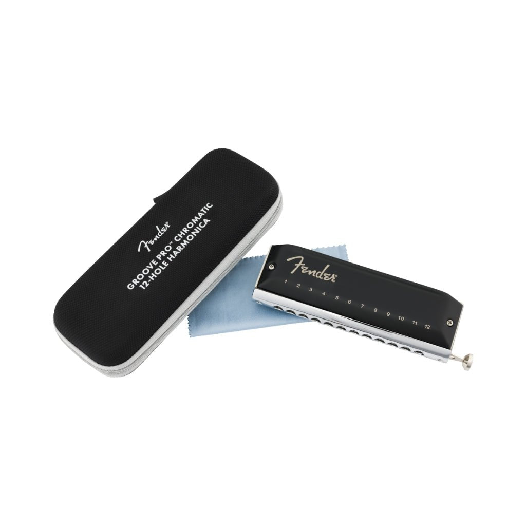 Fender Groove Pro Chromatic 12-hole Harmonica - Key of C Harmonicas Sky Music
