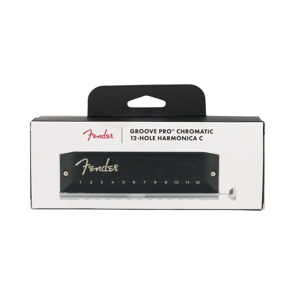 Fender Groove Pro Chromatic 12-hole Harmonica - Key of C Harmonicas Sky Music