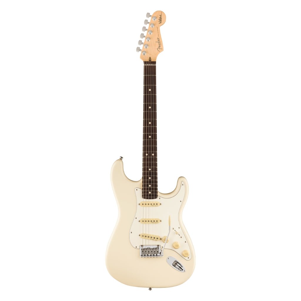 Fender Jeff Beck Stratocaster - Olympic White with Rosewood Fingerboard Electric Guitars Sky Music