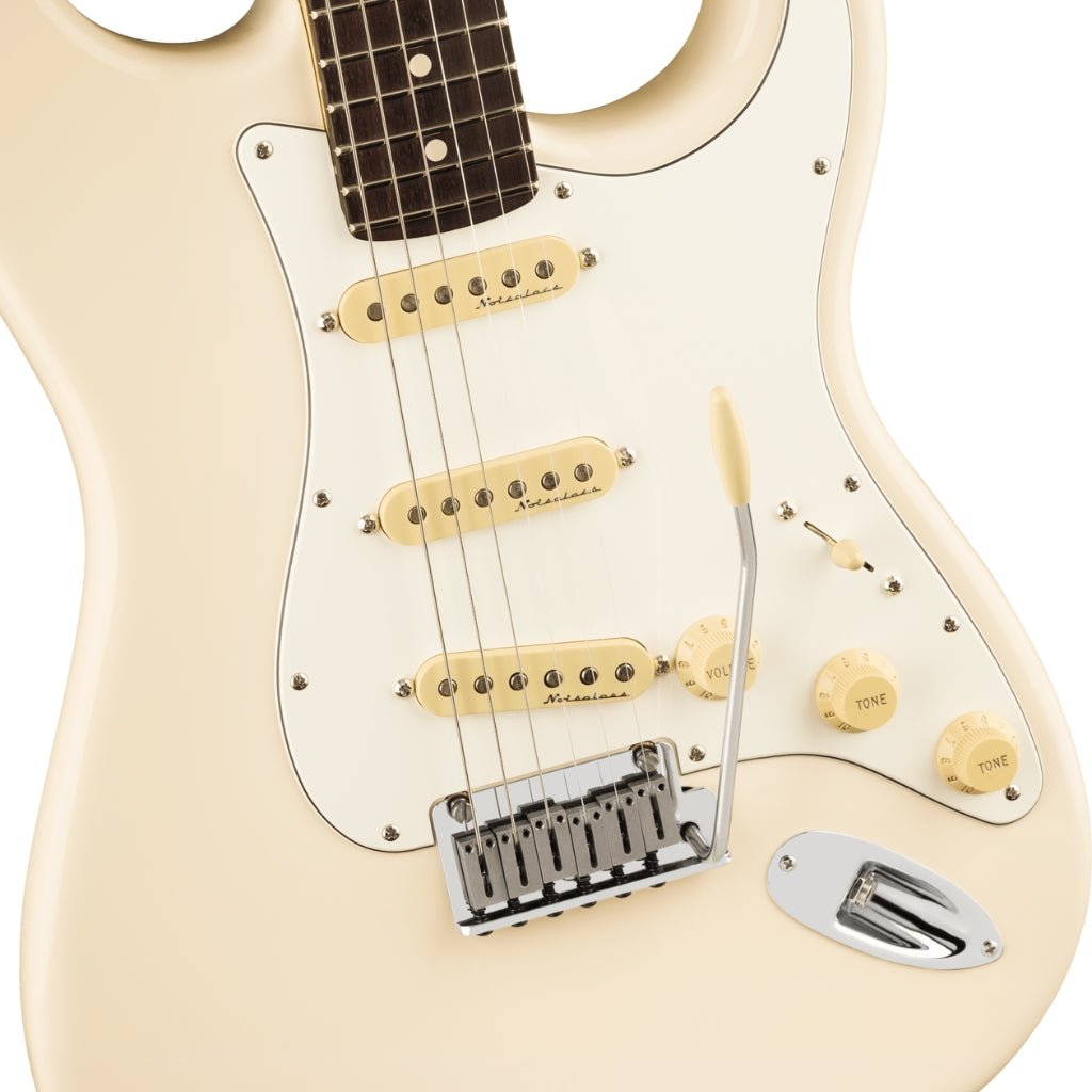 Fender Jeff Beck Stratocaster - Olympic White with Rosewood Fingerboard Electric Guitars Sky Music