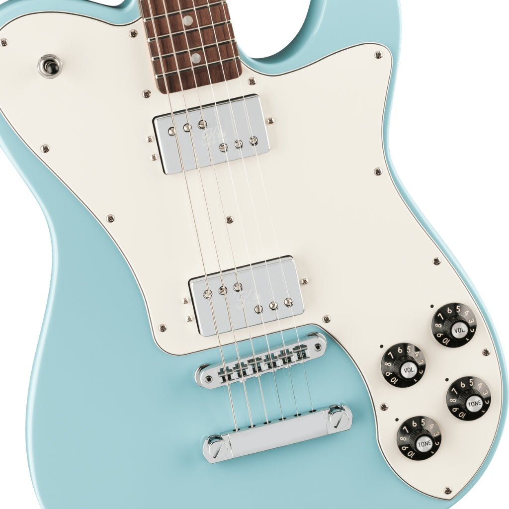 Fender Kingfish Delta Day Telecaster Deluxe Electric Guitar - Daphne Blue Electric Guitars Sky Music