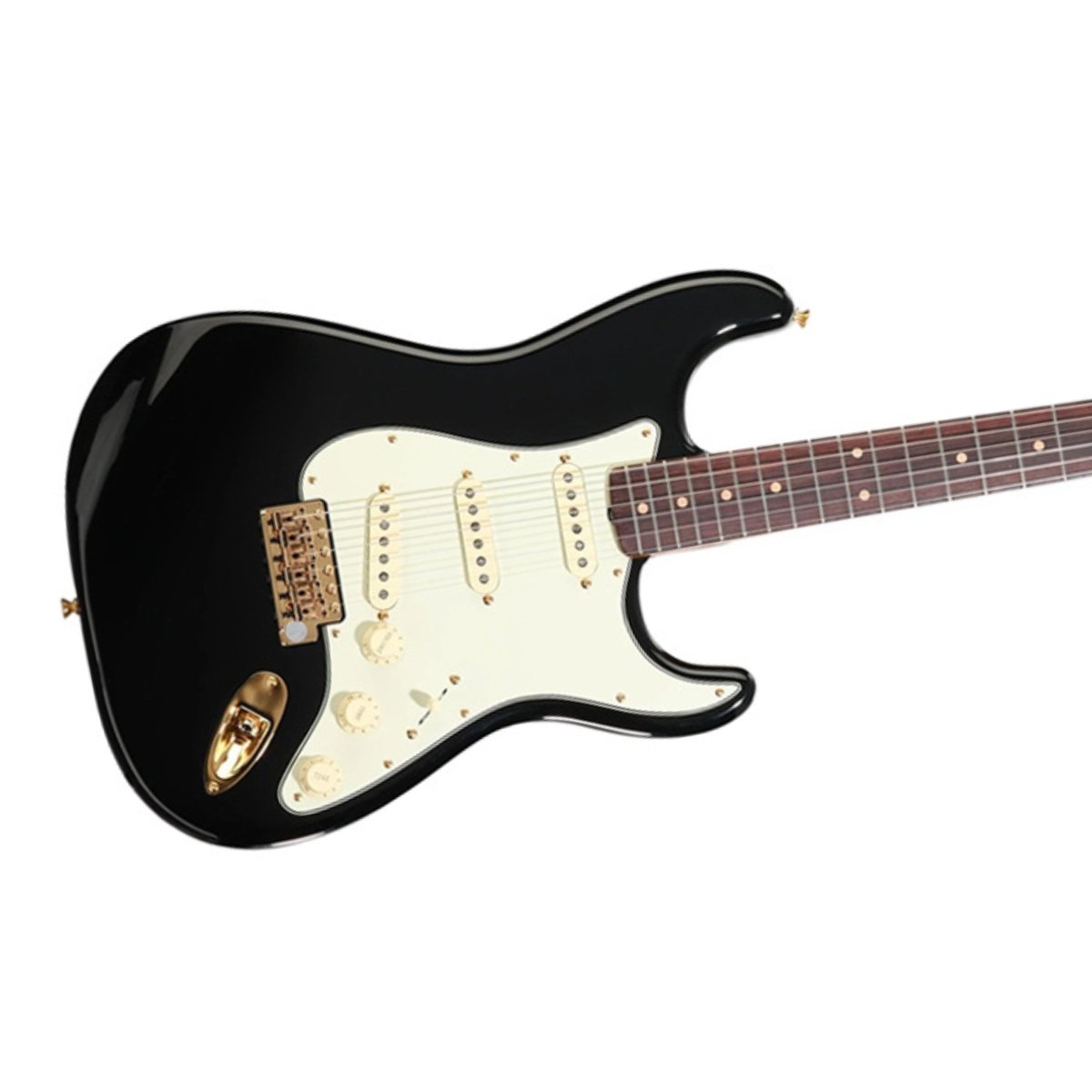 Fender Limited American Vintage II 1961 Stratocaster Electric Guitar - Black, Rosewood Fingerboard Electric Guitars Sky Music