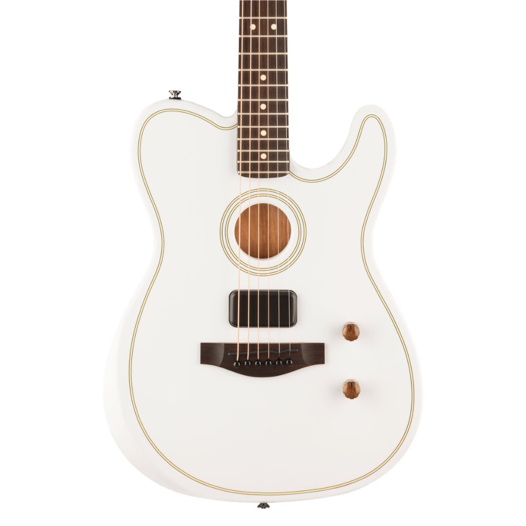 Fender Limited Edition Acoustasonic Standard Telecaster Acoustic-Electric Guitar - Arctic Gold Acoustic Guitars Sky Music