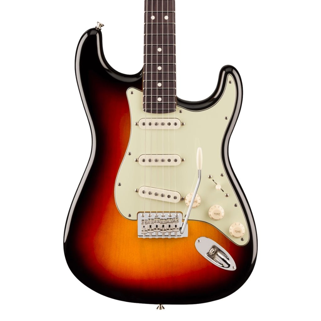 Fender Limited Edition American Professional Classic Stratocaster featuring the Fender Silent System - 3-Color Sunburst, Rosewood Fingerboard Electric Guitars Sky Music