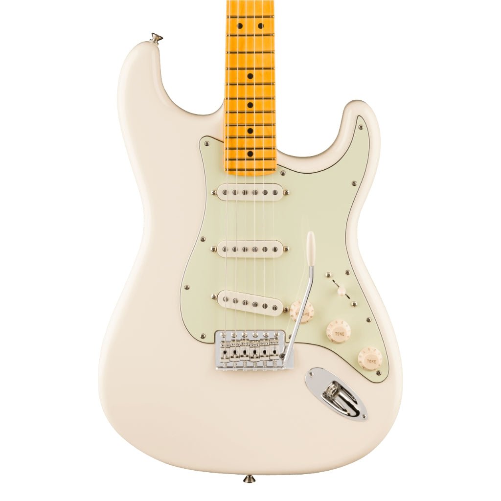 Fender Limited Edition American Professional Classic Stratocaster featuring the Fender Silent System - Olympic White, Maple Fingerboard Electric Guitars Sky Music