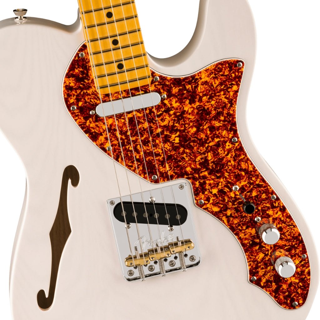 Fender Limited Edition American Professional II Telecaster® Thinline, Maple Fingerboard, White Blonde Electric Guitars Sky Music
