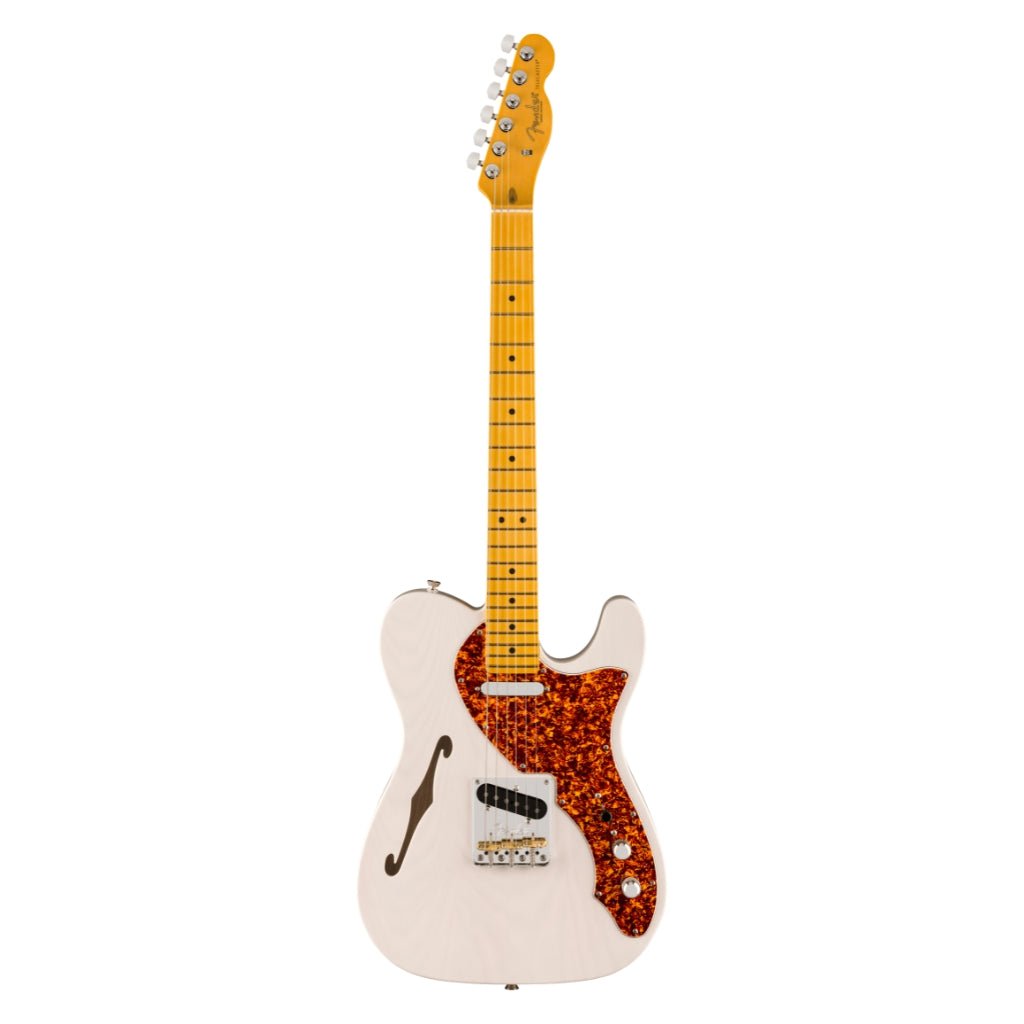 Fender Limited Edition American Professional II Telecaster® Thinline, Maple Fingerboard, White Blonde Electric Guitars Sky Music