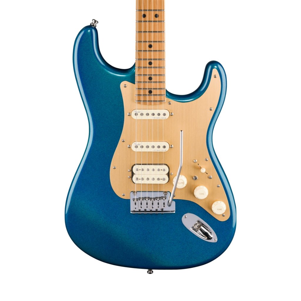 Fender Limited Edition American Ultra II Stratocaster HSS - Roasted Maple Neck - Aurora Electric Guitars Sky Music