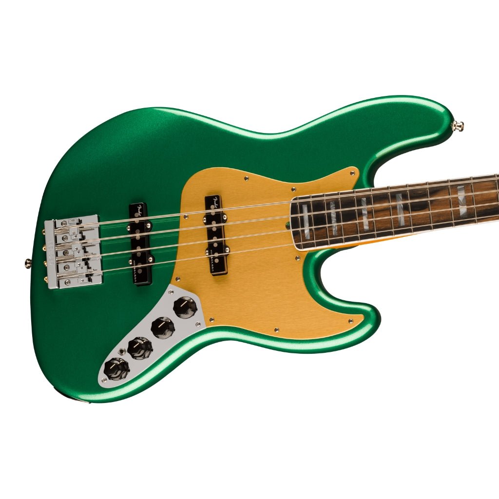 Fender Limited Edition American Ultra Jazz Bass Guitar - Mystic Pine Green Bass Guitars Sky Music