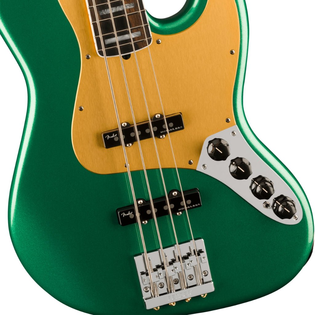 Fender Limited Edition American Ultra Jazz Bass Guitar - Mystic Pine Green Bass Guitars Sky Music
