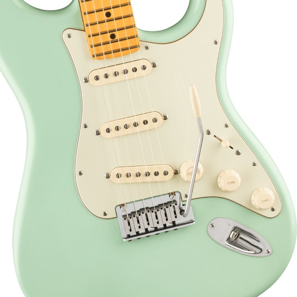 Fender Limited Edition American Ultra Luxe Vintage '60s Stratocaster - Surf Green, Maple Fingerboard Electric Guitars Sky Music