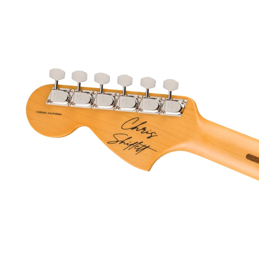Fender Limited Edition Chris Shiflett Cleaver Telecaster Deluxe Charcoal Frost Metallic Electric Guitars Sky Music