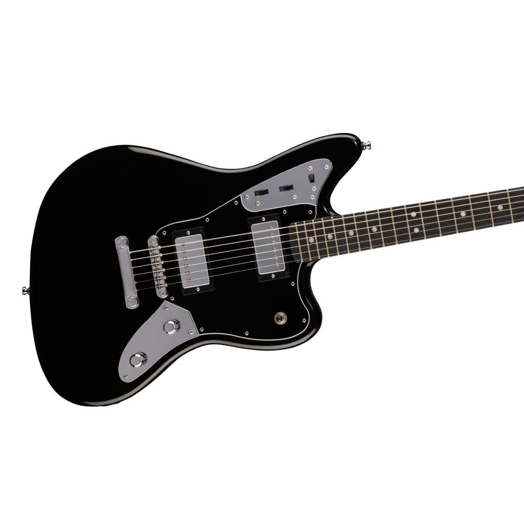 Fender Limited Edition Player Fusion Jaguar Baritone Electric Guitar - Black, Ebony Fingerboard Electric Guitars Sky Music