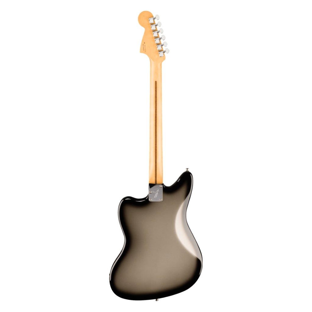 Fender Limited Edition Player Fusion Jaguar Baritone Electric Guitar - Silverburst, Ebony Fingerboard Electric Guitars Sky Music