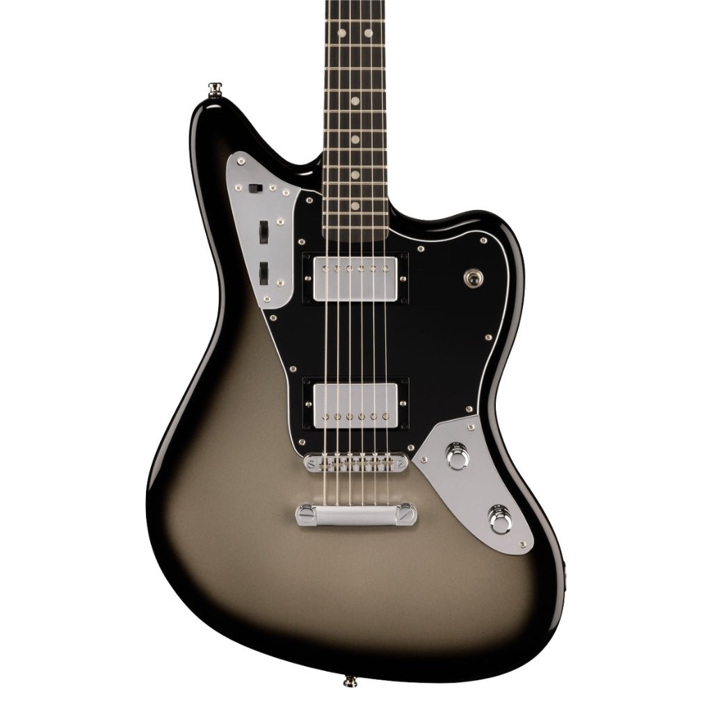 Fender Limited Edition Player Fusion Jaguar Baritone Electric Guitar - Silverburst, Ebony Fingerboard Electric Guitars Sky Music