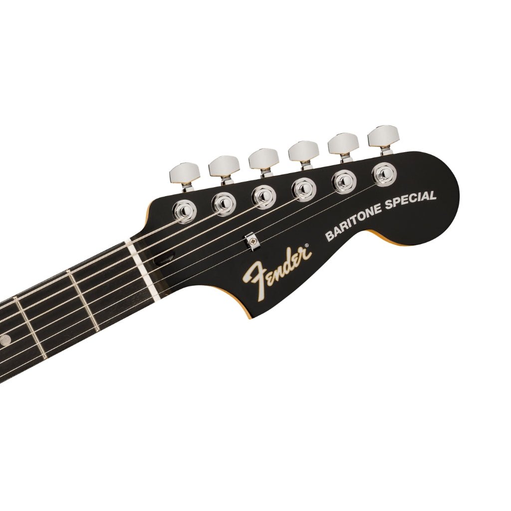 Fender Limited Edition Player Fusion Jaguar Baritone Electric Guitar - Silverburst, Ebony Fingerboard Electric Guitars Sky Music