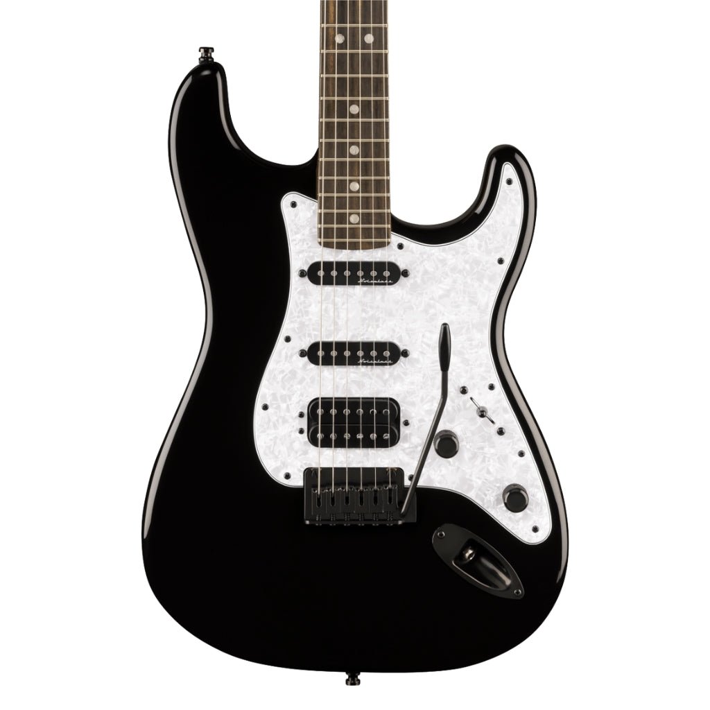 Fender Limited Edition Player Fusion Stratocaster HSS Electric Guitar - Black, Ebony Fingerboard Electric Guitars Sky Music