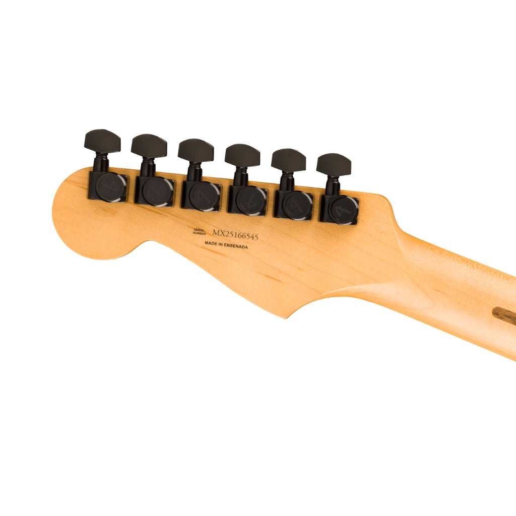Fender Limited Edition Player Fusion Stratocaster HSS Electric Guitar - Black, Ebony Fingerboard Electric Guitars Sky Music