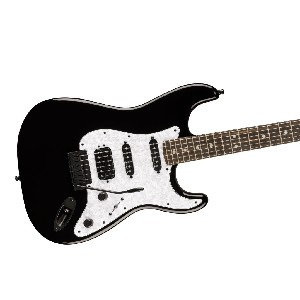 Fender Limited Edition Player Fusion Stratocaster HSS Electric Guitar - Black, Ebony Fingerboard Electric Guitars Sky Music