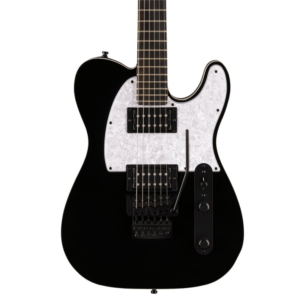 Fender Limited Edition Player Fusion Telecaster HH Floyd Rose Electric Guitar - Black, Ebony Fingerboard Electric Guitars Sky Music