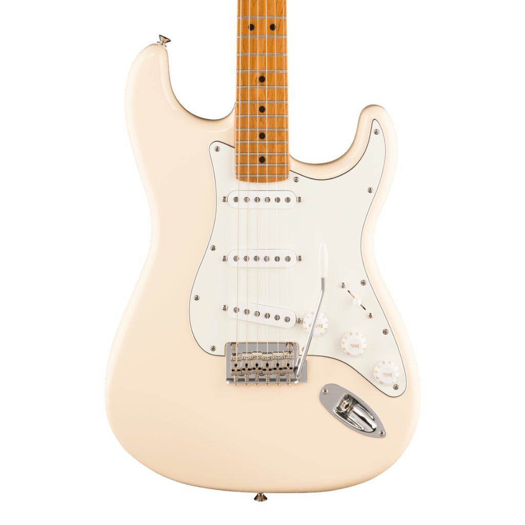 Fender Limited Edition Player II Stratocaster Electric Guitar - Olympic White, Maple Fingerboard Electric Guitars Sky Music