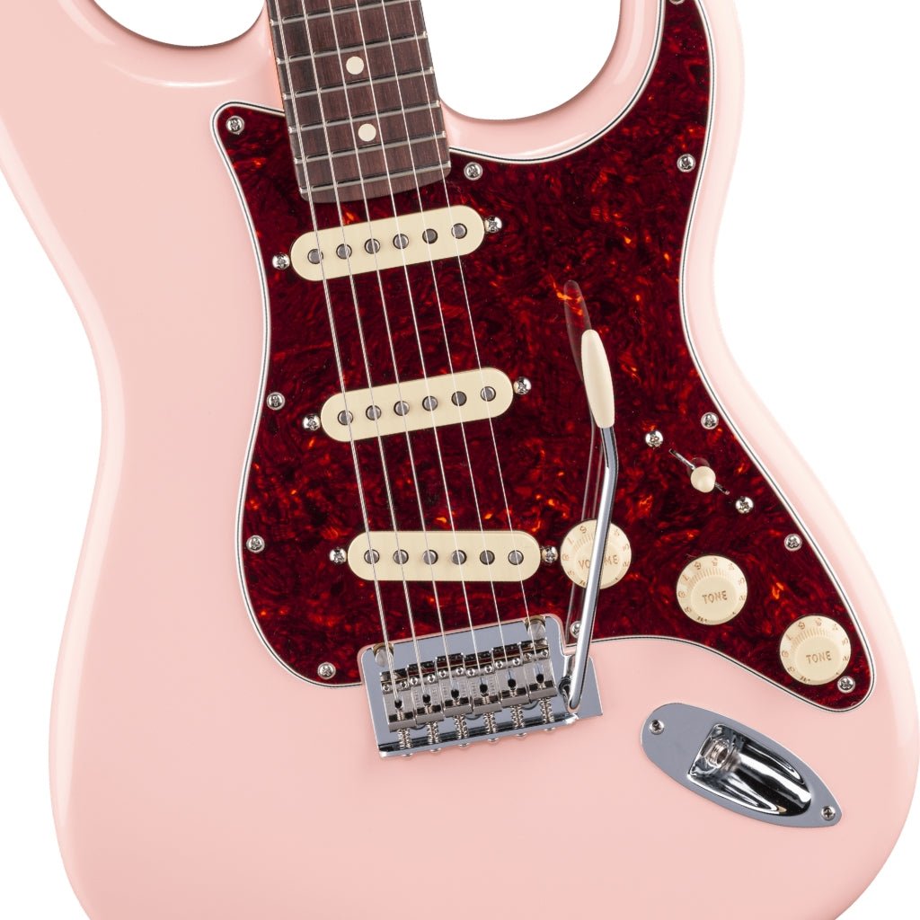 Fender Limited Edition Player II Stratocaster Electric Guitar - Shell Pink, Rosewood Fingerboard Electric Guitars Sky Music