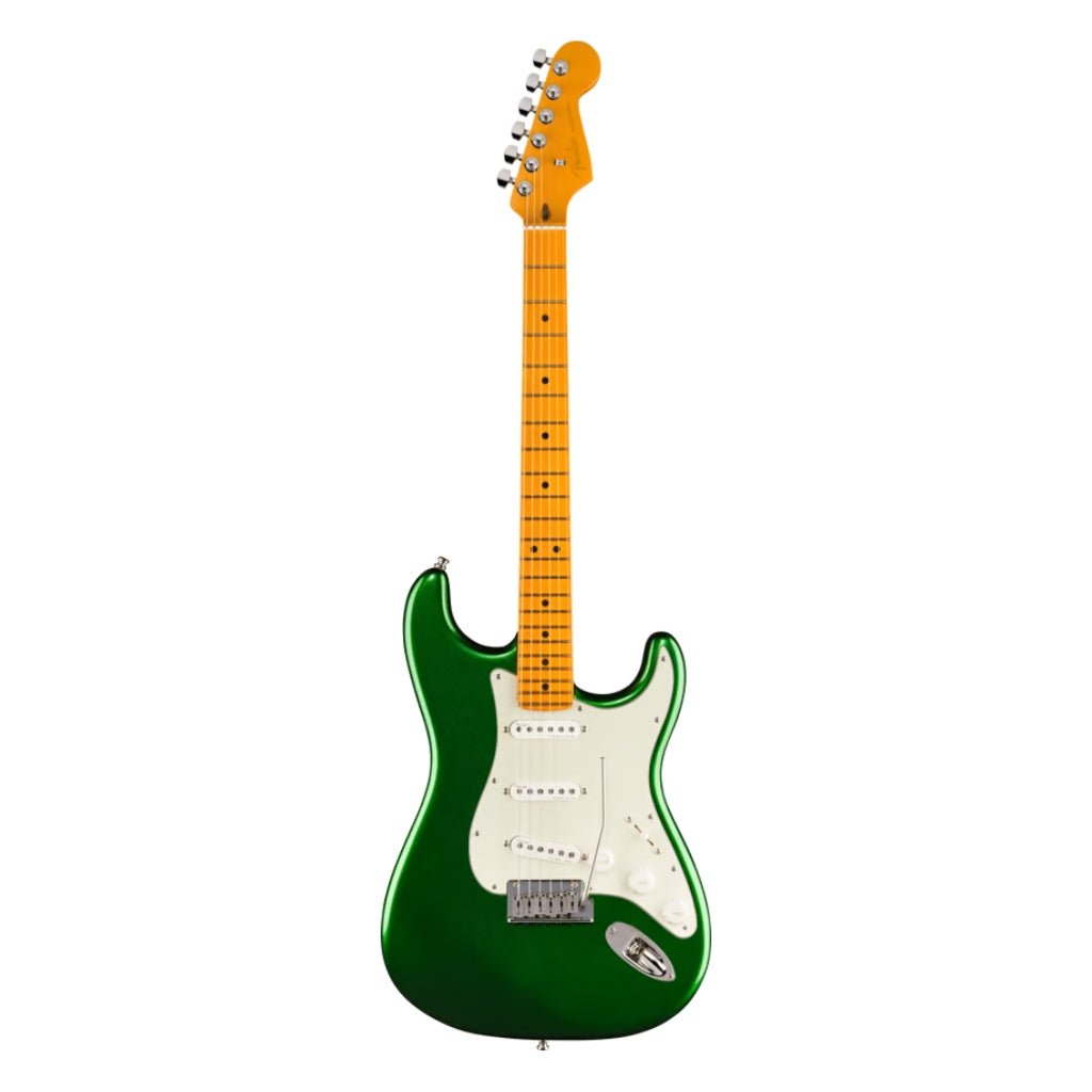 Fender Limited Edition Ultra II Stratocaster - Candy Apple Green, Maple Fingerboard Electric Guitars Sky Music