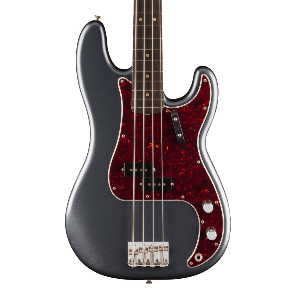 Fender Limited Vintera II Road Worn '60s Precision Bass - Charcoal Frost Metallic Bass Guitars Sky Music