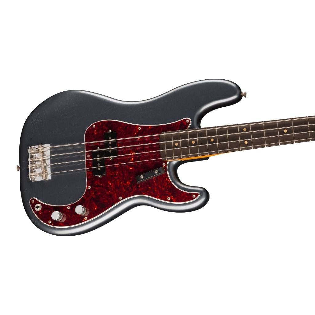 Fender Limited Vintera II Road Worn '60s Precision Bass - Charcoal Frost Metallic Bass Guitars Sky Music