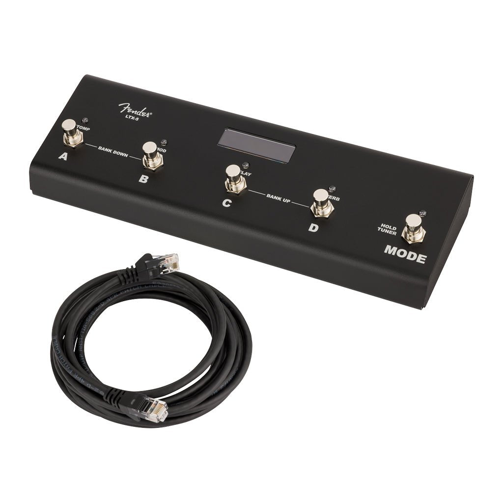 Fender LTX-5 Footswitch for Mustang LTX Amplifiers Effects Pedals Sky Music