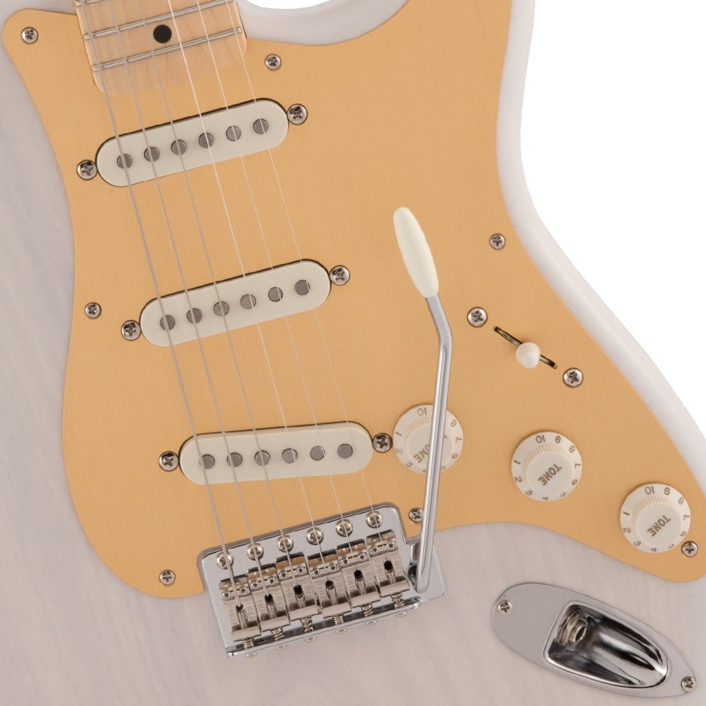 Fender Made in Japan Heritage 50s Stratocaster - White Blonde, Maple Fingerboard Electric Guitars Sky Music